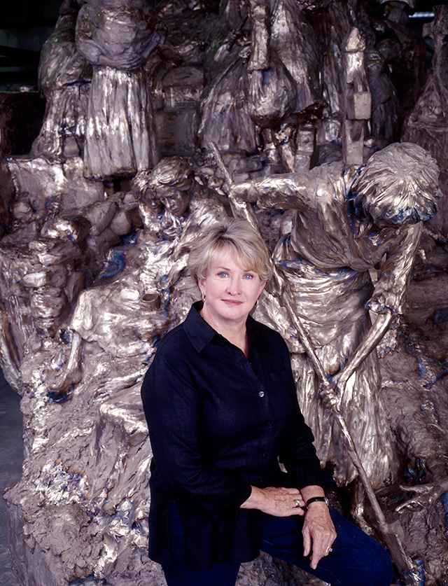 Renowned Sculptor, Glenna Goodacre, and wife of prominent Dallas attorney,  C.L. Mike Schmidt, dies at the age of 80