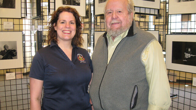 Maureen McGuigan and her father, John McGuigan