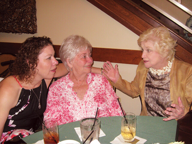 Kathleen Kunz Pflugfelder, Amy Pflugfelder and Anne McNamara Scanlan